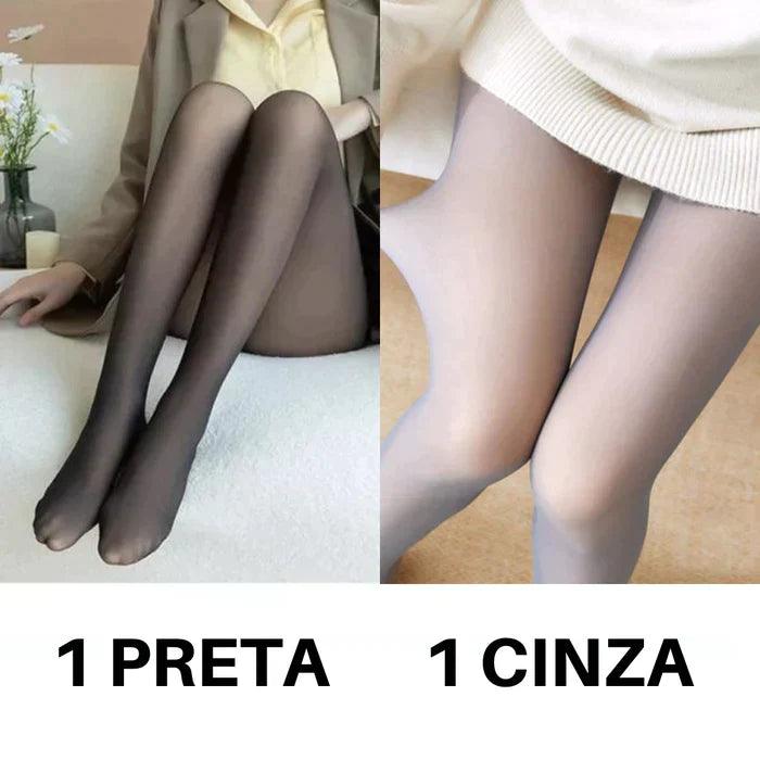 Meia Calça térmica forrada com lã - COMPRE 1 LEVE 2