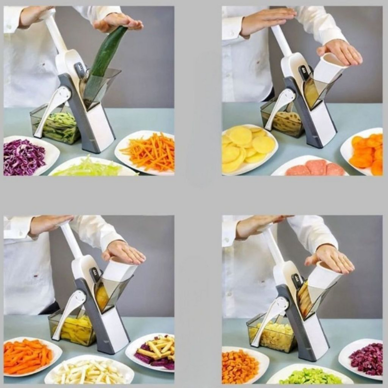 Fatiador de Legumes e Verduras 5 em 1 Precise Cutter
